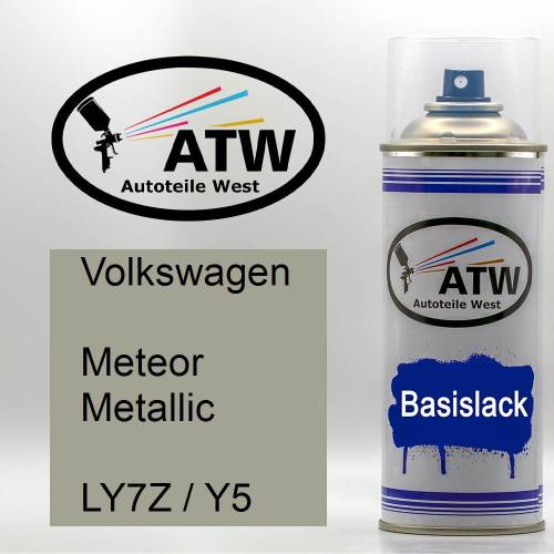 Volkswagen, Meteor Metallic, LY7Z / Y5: 400ml Sprühdose, von ATW Autoteile West.